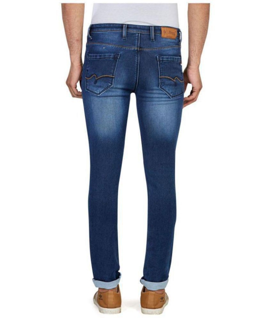 HJ HASASI Blue Regular Fit Jeans - None