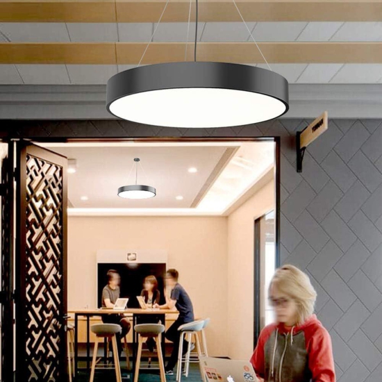 Hdc LED Solid Circular Office Led Pendant Hanging Lamp