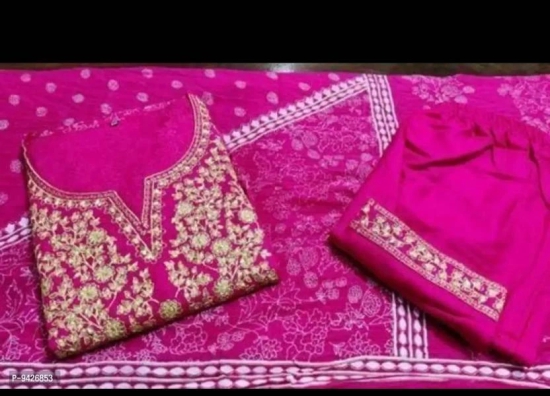 Printed Kurta, Trouser/Pant & Dupatta Set