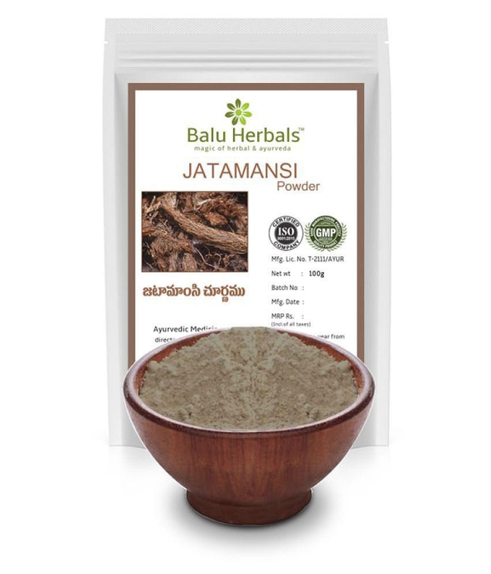 Balu Herbals Jatamamsi Powder 100G Powder 100 gm