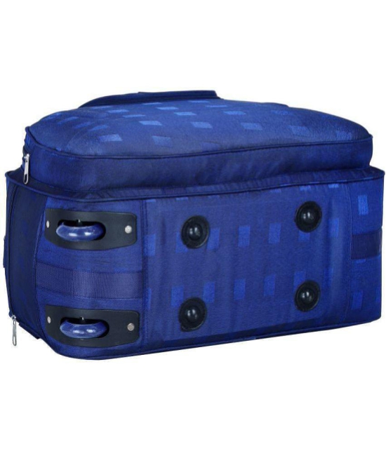 AXEN BAGS - Blue Polyester Duffle Trolley - Onesize