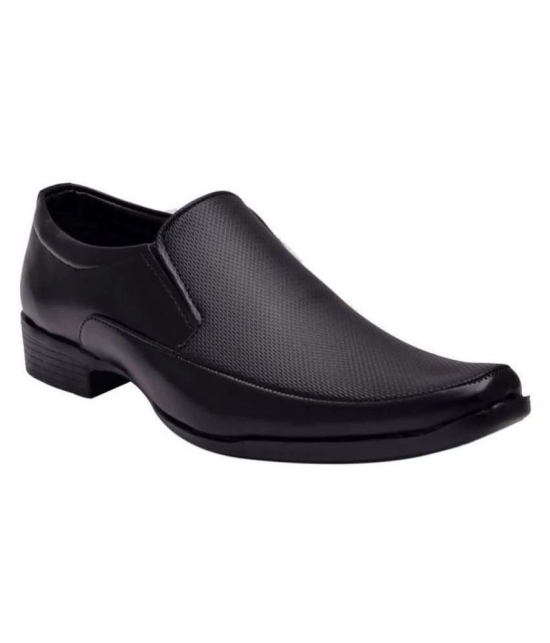 Sir Corbett Office Non-Leather Black Formal Shoes - None