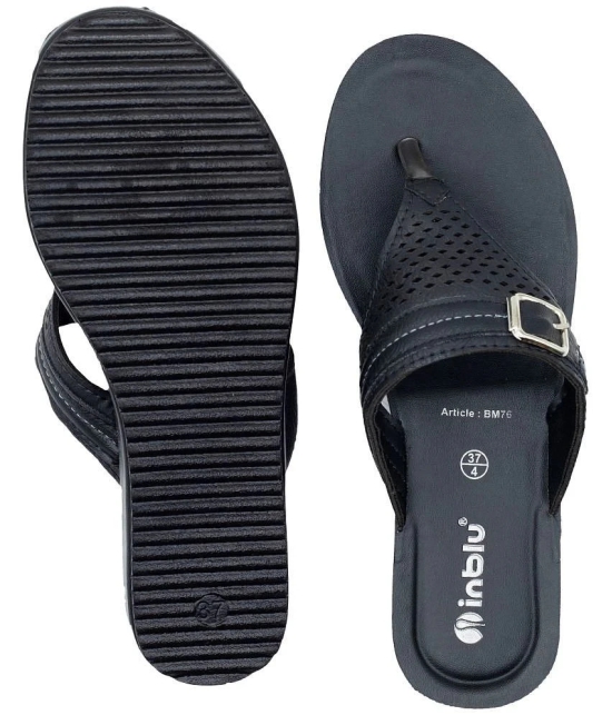 Inblu Black Womens Flats - None