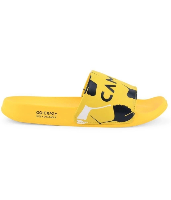 Campus - Gold Mens Slide Flip Flop - None