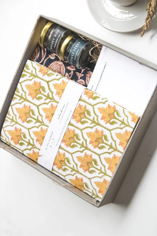 Ekatar Gratitude Hamper - Yellow floral