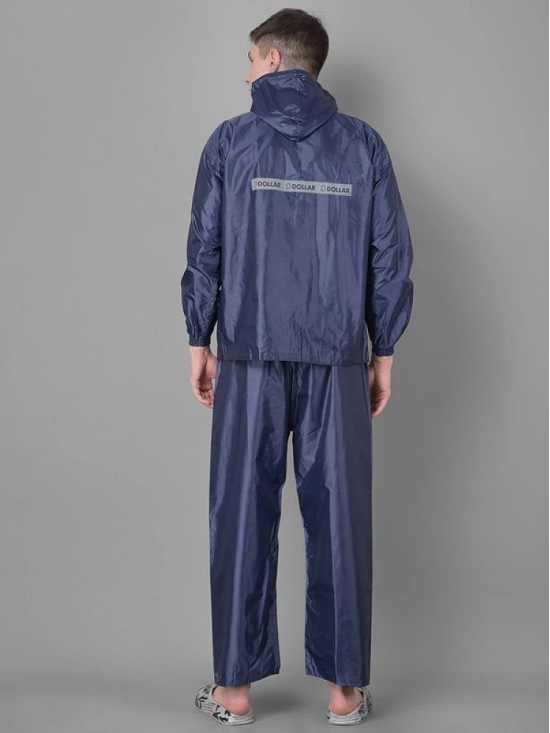 Dollar Blue Polyester Mens Rain Suit ( Pack of 1 ) - 2XL