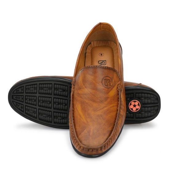 ShoeRise - Brown Men's Slip on - 7