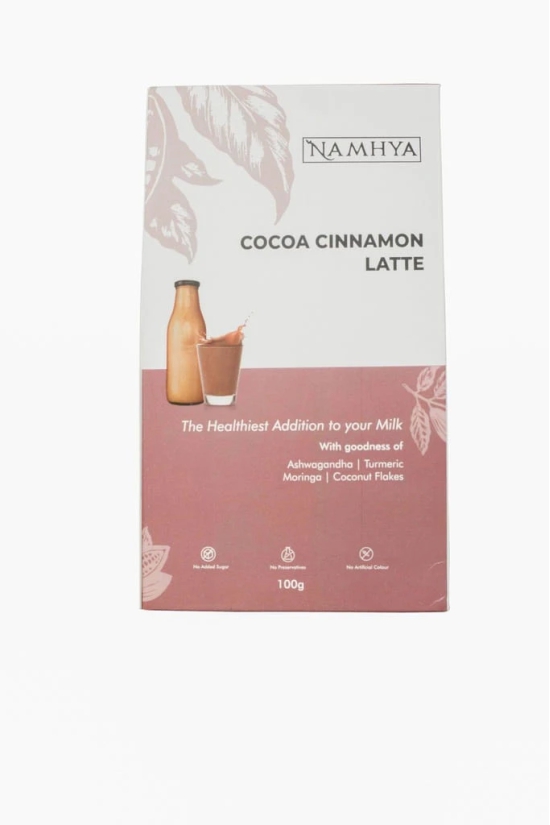 Namhya Cocoa Cinnamon Latte (100g) with Nutmeg, Moringa and Ashwagandha