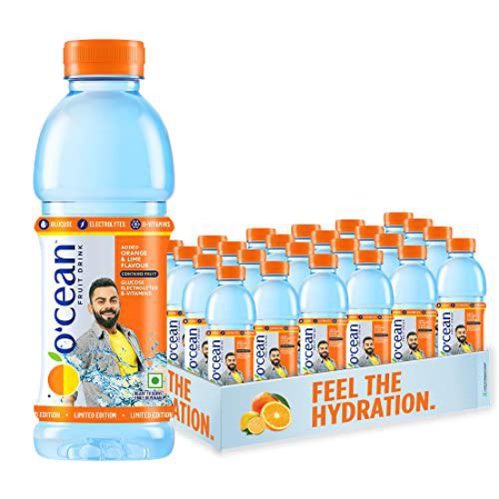 Ocean Orange & Lime Fruit Flavour 500ml (Pack of 24)