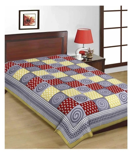 Uniqchoice - Assorted Cotton Single Bedsheet - Assorted