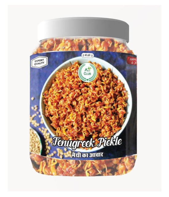 AGRI CLUB Fenugreek(Danna Methi) Pickle 750 g