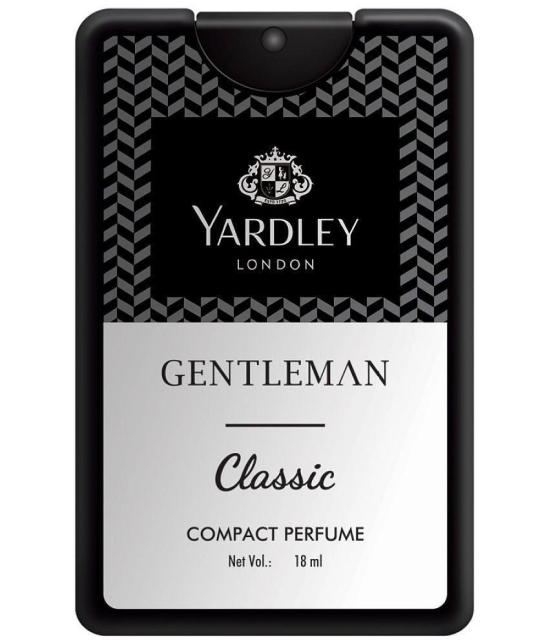 Yardley London - Gentleman compact perfume- Assorted pack of 4 Deodorant Spray & Perfume For Men 18 ML ( Pack of 4 )