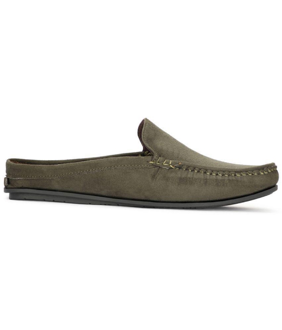 Buxton Green Mens Slip on - 8