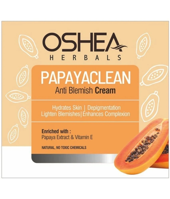 Oshea Herbals Papayaclean Anti Blemish Cream 50Grams