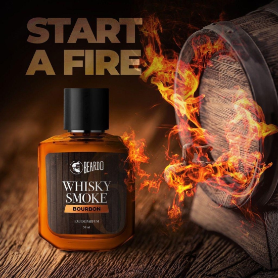 Beardo Whisky Smoke Bourbon Perfume EDP