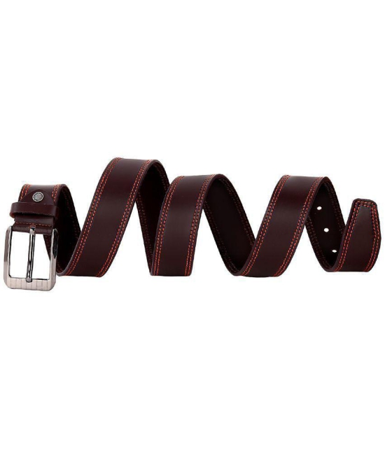 Leather World - Leather Men''s Casual Belt ( Pack of 1 ) - None