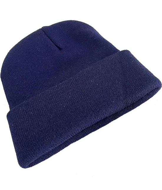 Penyan School Winter Woolen Cap Beanies Warm Cold Weather Beanie Hats for Boys or Girls (7 - 8 Years) - None