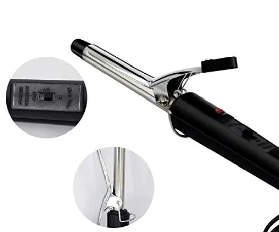 HAIR CURLING DEVICE BLACK Hair Curler Iron NHC-471B