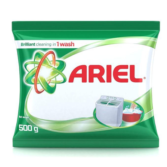 Ariel Detergent Powder 500 Gms