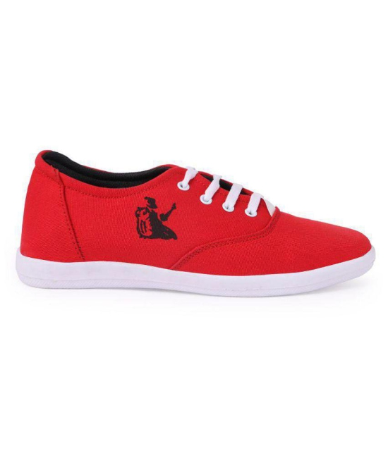 Kzaara Lifestyle Red Casual Shoes - 9