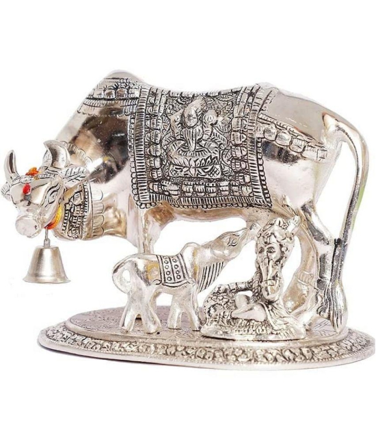 Handa - Brass Cow and Calf Idol ( 19 cm )