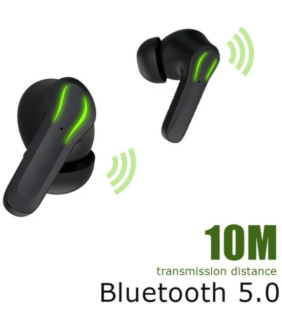 VEhop Urban with ENC In Ear True Wireless (TWS) 30 Hours Playback IPX4(Splash & Sweat Proof) Auto pairLight weight -Bluetooth V 5.1 Black