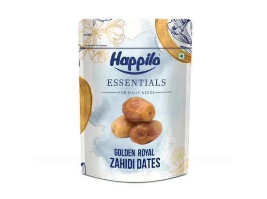 Happilo Essentials Golden Royal Zahidi Dates 500g