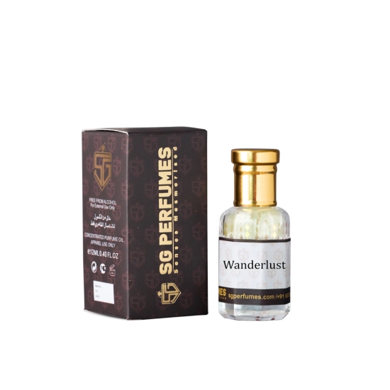 Wanderlust  Premium Attar - SG Perfumes | 12ml & 24ml-12ml