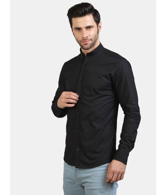 Life Roads - Black Cotton Slim Fit Men's Casual Shirt ( Pack of 1 ) - None