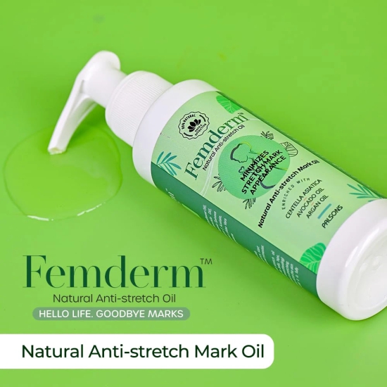 Femderm Natural Anti Stretch Oil 100ml