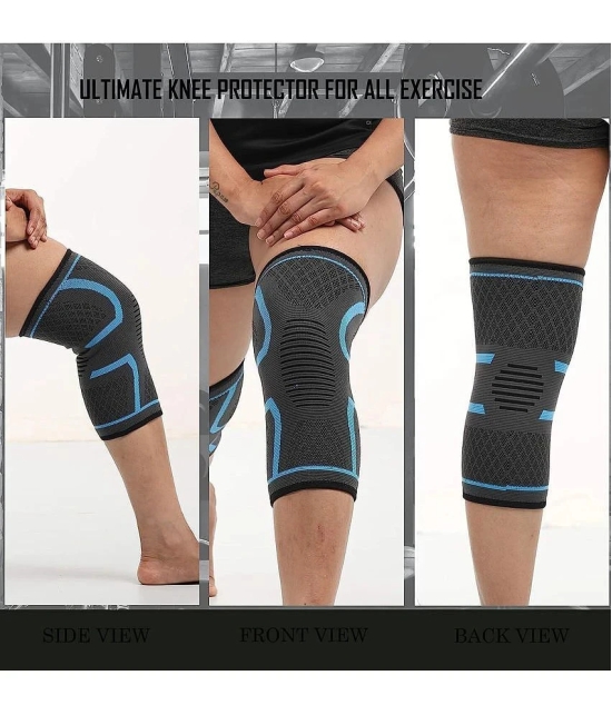 Manogyam Blue Knee Support ( Pack of 1 ) - XL