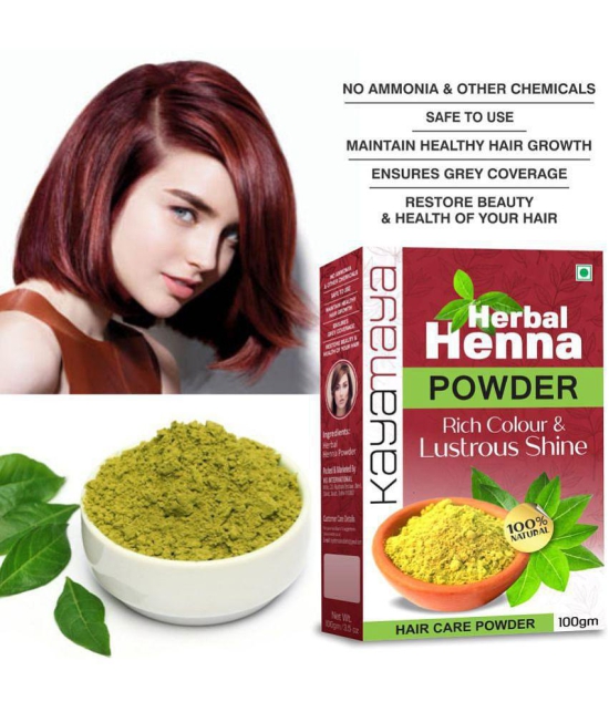 Kayamaya 100% Organic Indigo Powder Herbal Henna Mehendi Powder Organic Henna 100 g Pack of 2