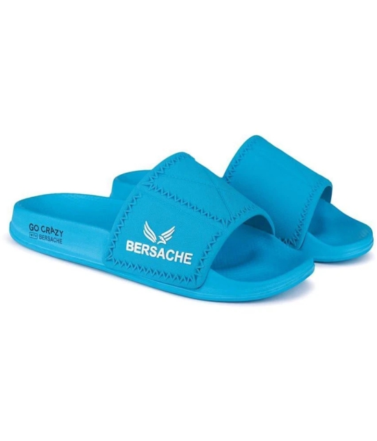 Bersache - Blue Mens Sandals - None