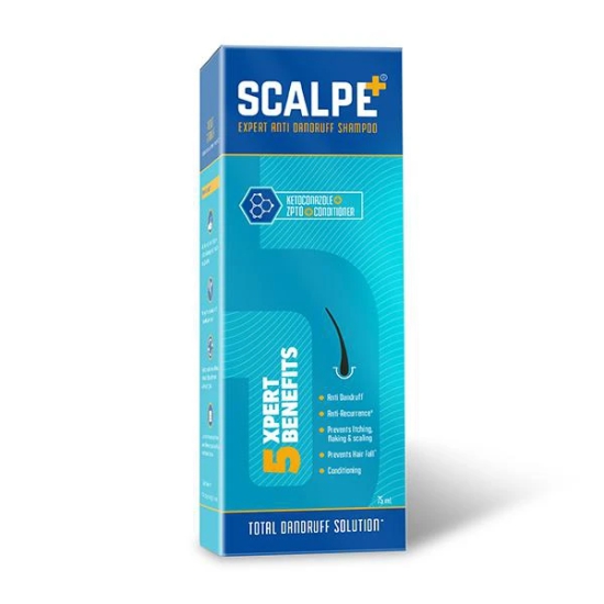 Scalpe Expert Anti Dandruff Shampoo 75ml-Pack of 1