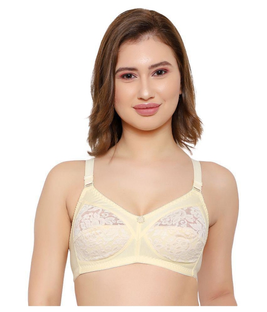 KYODO Poly Cotton Everyday Bra - Yellow - 42B