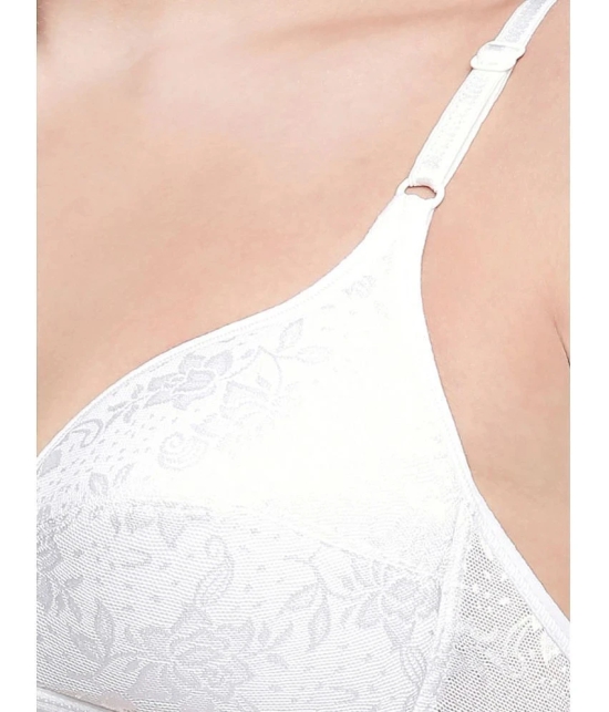 Bodycare White Cotton Lightly Padded Womens Everyday Bra ( Pack of 1 ) - None