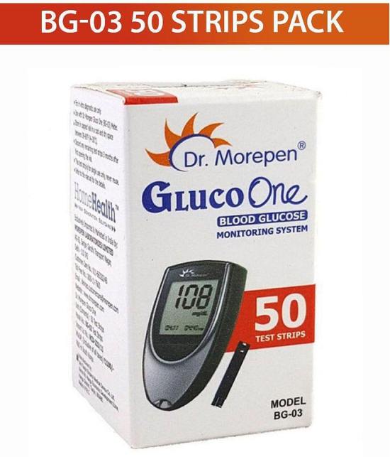 Dr. Morepen - BG03 50 Test Strips 31-50 Strips