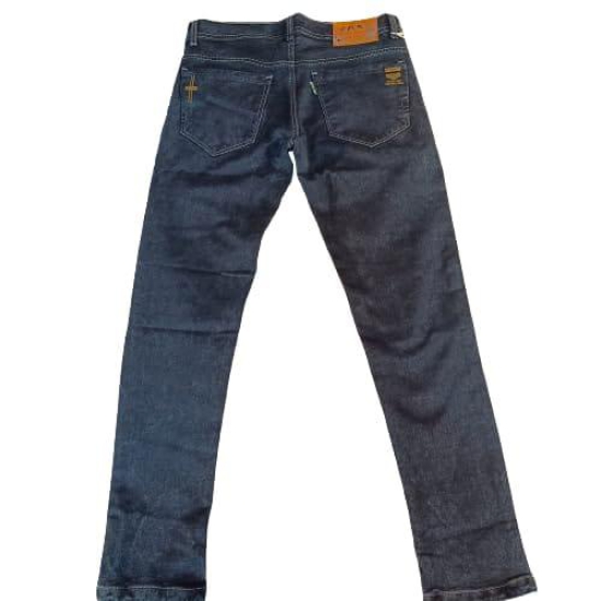 AoutRage Jeans Jax Nevy Blue Ancle Lenth Waist 30 cm for Men