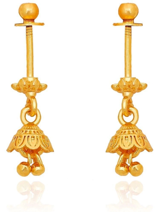 Drashti Collection Golden EarCuff Earrings ( Pack of 2 ) - Golden