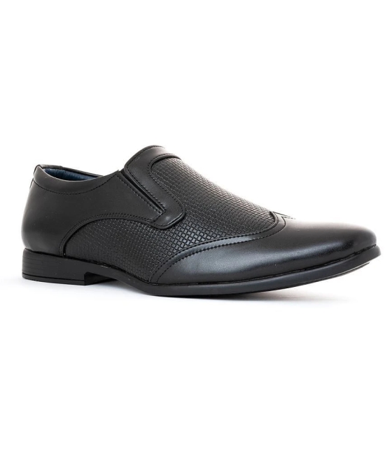 Khadims - Black Mens Slip On Formal Shoes - None