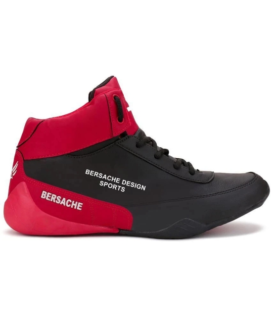 Bersache Men Casual Shoes Red Mens Outdoor - None