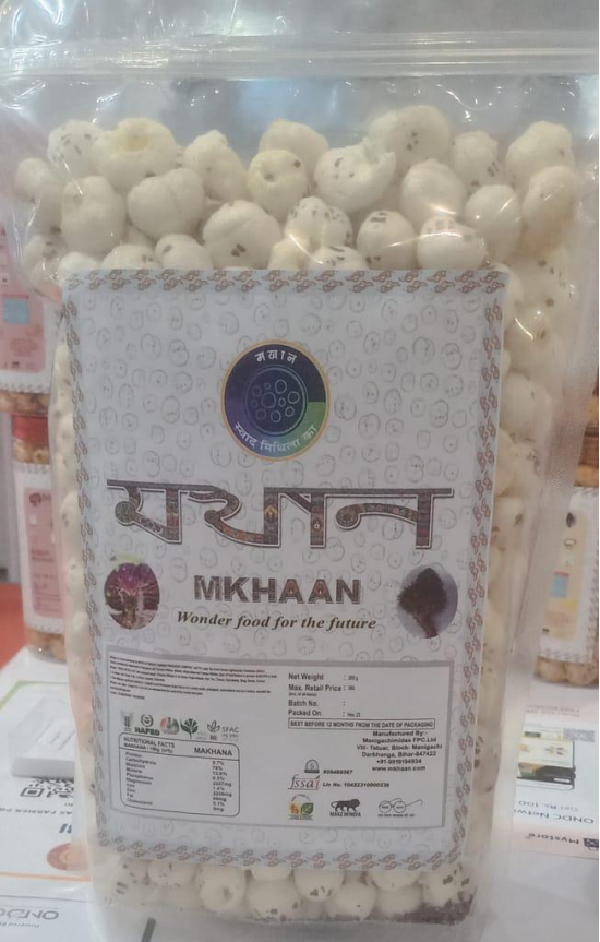 MKHAAN SWAD MITHILA KA  (Platinum Quality)  MKHAAN / Makhana | Premium| Raw Plain Phool Makhana | Small to Large Size