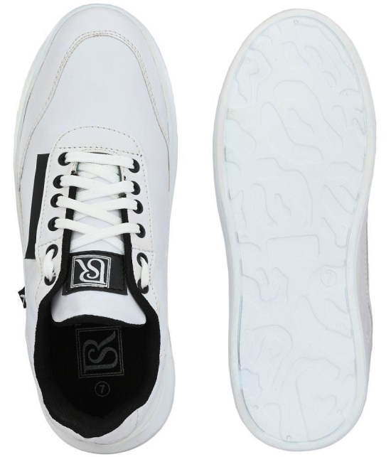 ShoeRise White Men Sneakers White Men's Lifestyle - None