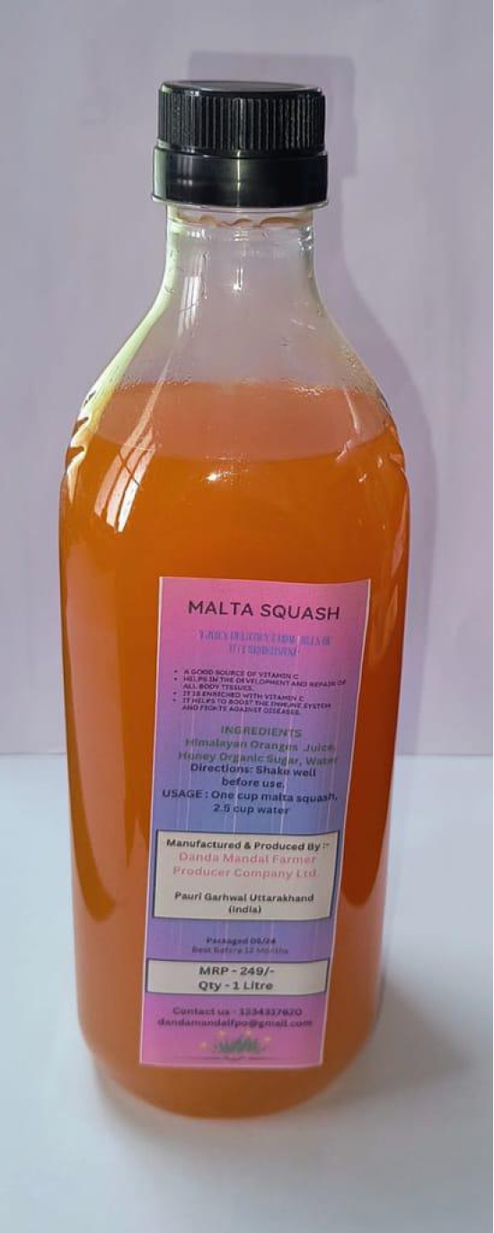 Natural Malta-Honey Squash