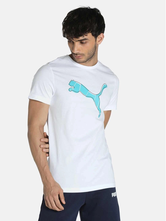 PUMA Graphic Mens Slim Fit T-Shirt