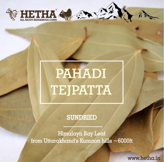 Himalayan Bay Leaf / Tejpatta (Size - 100g) by HETHA ORGANICS LLP