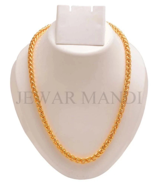 Jewar Mandi - Gold Plated Chain ( Pack of 1 ) - Golden