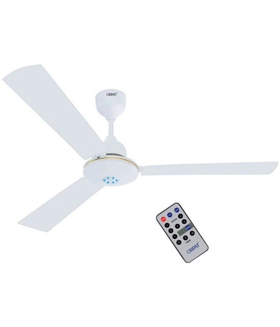 Orpat 1200 BLDC Moneysaver S Ceiling Fan White - White