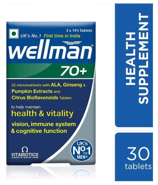 Wellman 70  Tablets Multivitamin 30 no.s Vitamins Tablets