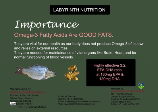 Labyrinth Omega 3 Fish Oil_60 softgel